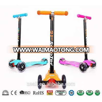 Three Wheels Roller Scooter for Kids With adjustable height